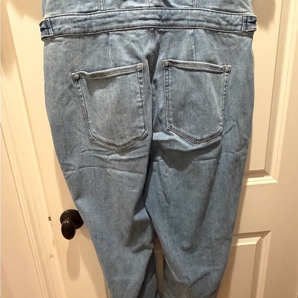 Good American Fit for Success Women's Denim Jumpsuit - Picture 7 of 9